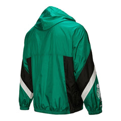 Boston Celtics Hardwood Classics Team Origins Anorak Quarter-Zip Windbreaker Jacket New