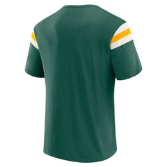 Athletics Darius Rucker Collection by Fanatics Distressed Sleeve Stripe T-Shirt | MLB Online