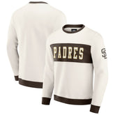 San Diego Padres Darius Rucker Collection by Fanatics Colorblock Crewneck Sweatshirt | MLB For sale