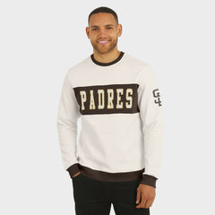 San Diego Padres Darius Rucker Collection by Fanatics Colorblock Crewneck Sweatshirt | MLB For sale