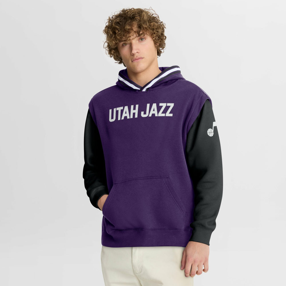 Utah Jazz Half Court Shot Clock Fastbreak Hoodie Discount