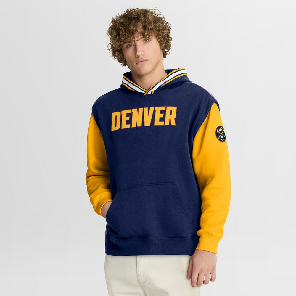 Denver Nuggets Half Court Shot Clock Fastbreak Hoodie sale On Sale