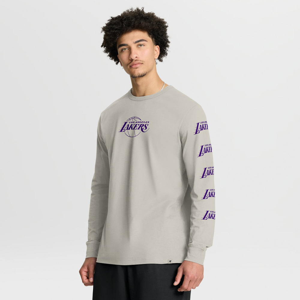 Los Angeles Lakers Crossover Collection Ball Screen Action Premium Long Sleeve T-Shirt For Sale