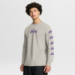 Los Angeles Lakers Crossover Collection Ball Screen Action Premium Long Sleeve T-Shirt For Sale