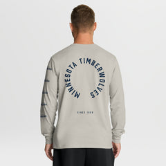 Minnesota Timberwolves Crossover Collection Ball Screen Action Premium Long Sleeve T-Shirt On Sale