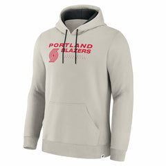 Portland Trail Blazers Crossover Collection Blocked Shot Premium Pullover Hoodie Outlet