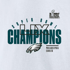 Philadelphia Eagles Fanatics Super Bowl LIX Champions Iconic Victory Fleece Sweatshirt