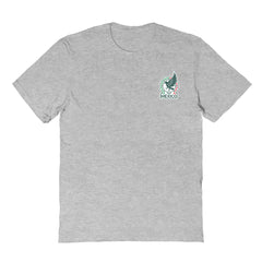 Mexico National Team Vive La Fete Women's Impressions Artwork T-Shirt Heather Gray