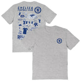 Chelsea Vive La Fete Women's Impressions Artwork T-Shirt Heather Gray