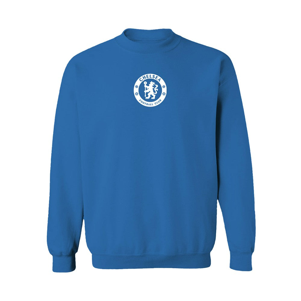 Chelsea Vive La Fete Women's Color Badge Pullover Sweatshirt Blue