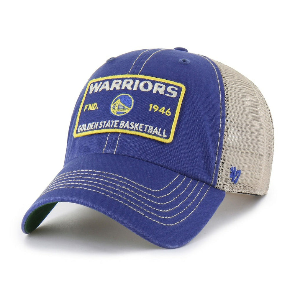 Golden State Warriors '47 Wabash Patch Clean Up Adjustable Hat sale Discount