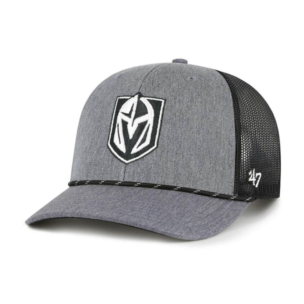 Vegas Golden Knights '47 Carbon Rope Trucker Adjustable Hat Outlet