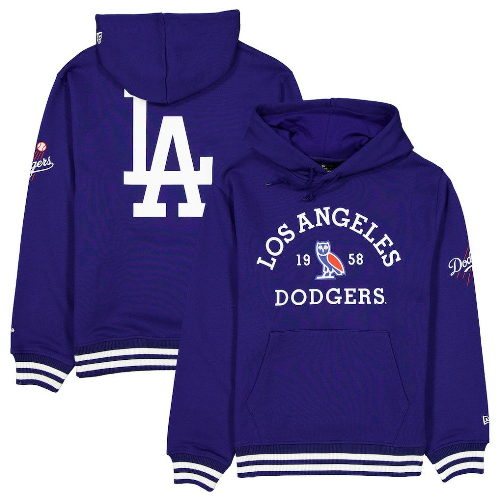 Los Angeles Dodgers OVO x New Era Heavyweight Fleece Hoodie | MLB Online