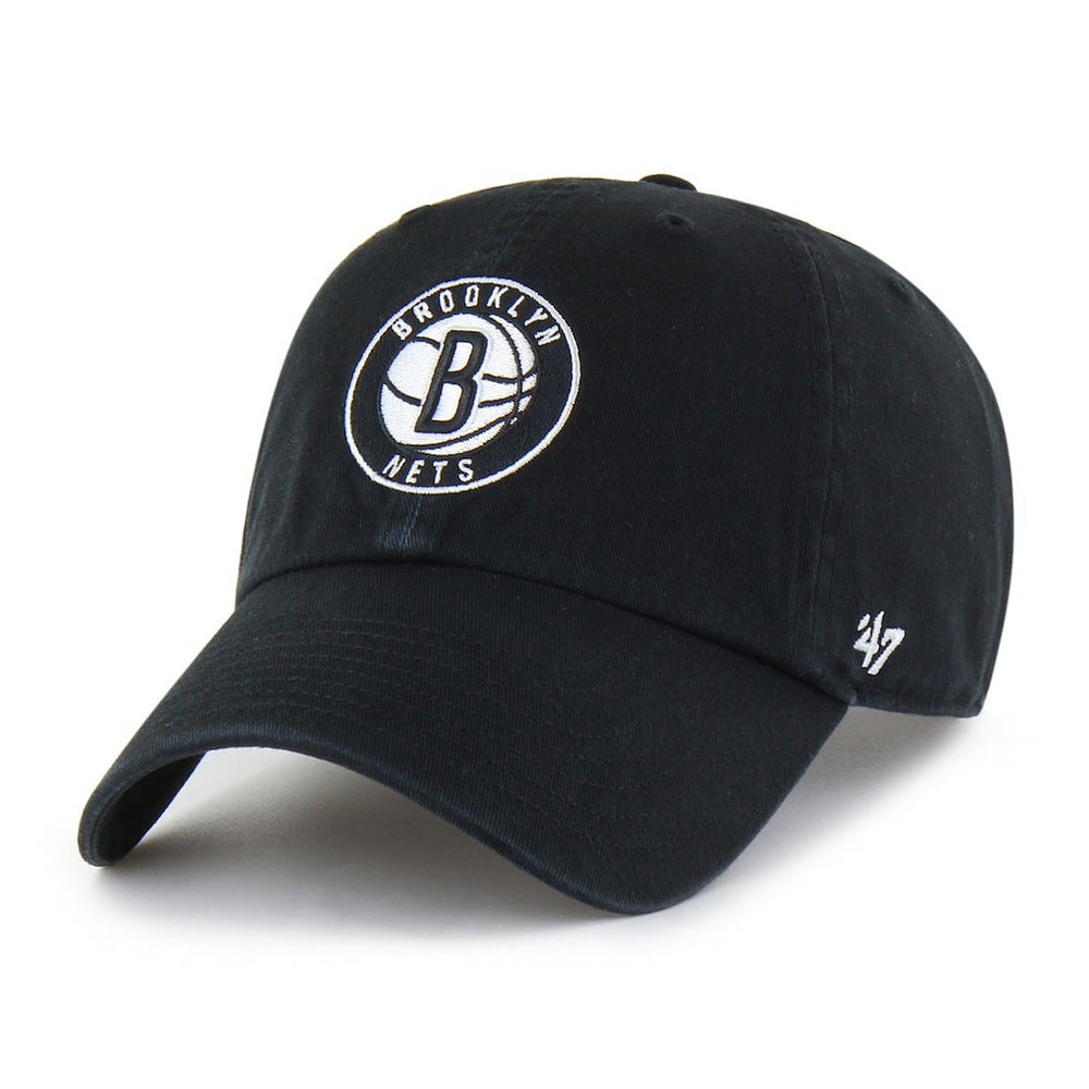 Brooklyn Nets '47 Core Logo Clean Up Adjustable Hat Outlet