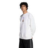Real Madrid Lifestyler Sweatshirt White - Adidas