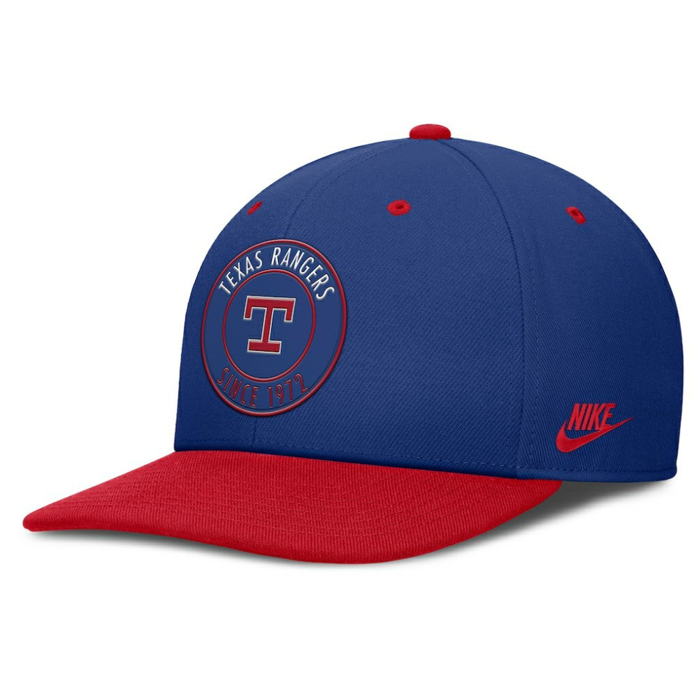Texas Rangers Nike Cooperstown Collection Pro Dri-FIT Snapback Hat | MLB Shop