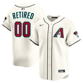 Arizona Diamondbacks Home Limited Pick-A-Player Retired Roster Jersey - Cream