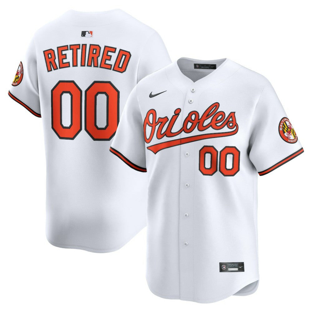 Baltimore Orioles Nike Home Limited Pick-A-Player Retired Roster Jersey | MLB Outlet