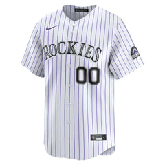Colorado Rockies Home Limited Pick-A-Player Retired Roster Jersey - White