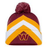 Washington Commanders Fanatics Women's Cornerback Cuffed Knit Hat with Pom