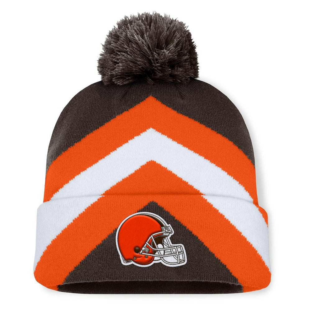 Cleveland Browns Fanatics Women's Cornerback Cuffed Knit Hat with Pom