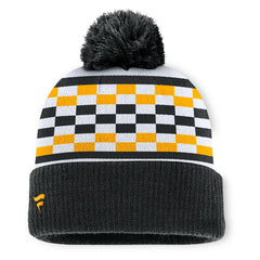 Pittsburgh Steelers Fanatics Women's End Zone Cuffed Knit Hat with Pom
