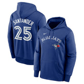 Anthony Santander Toronto Blue Jays Nike Name & Number Performance Pullover Hoodie | MLB Outlet