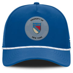 New York Rangers Fanatics Centennial Authentic Pro Pinched Front Adjustable Hat On Sale