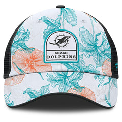 Miami Dolphins Fanatics Tropical Adjustable Trucker Hat
