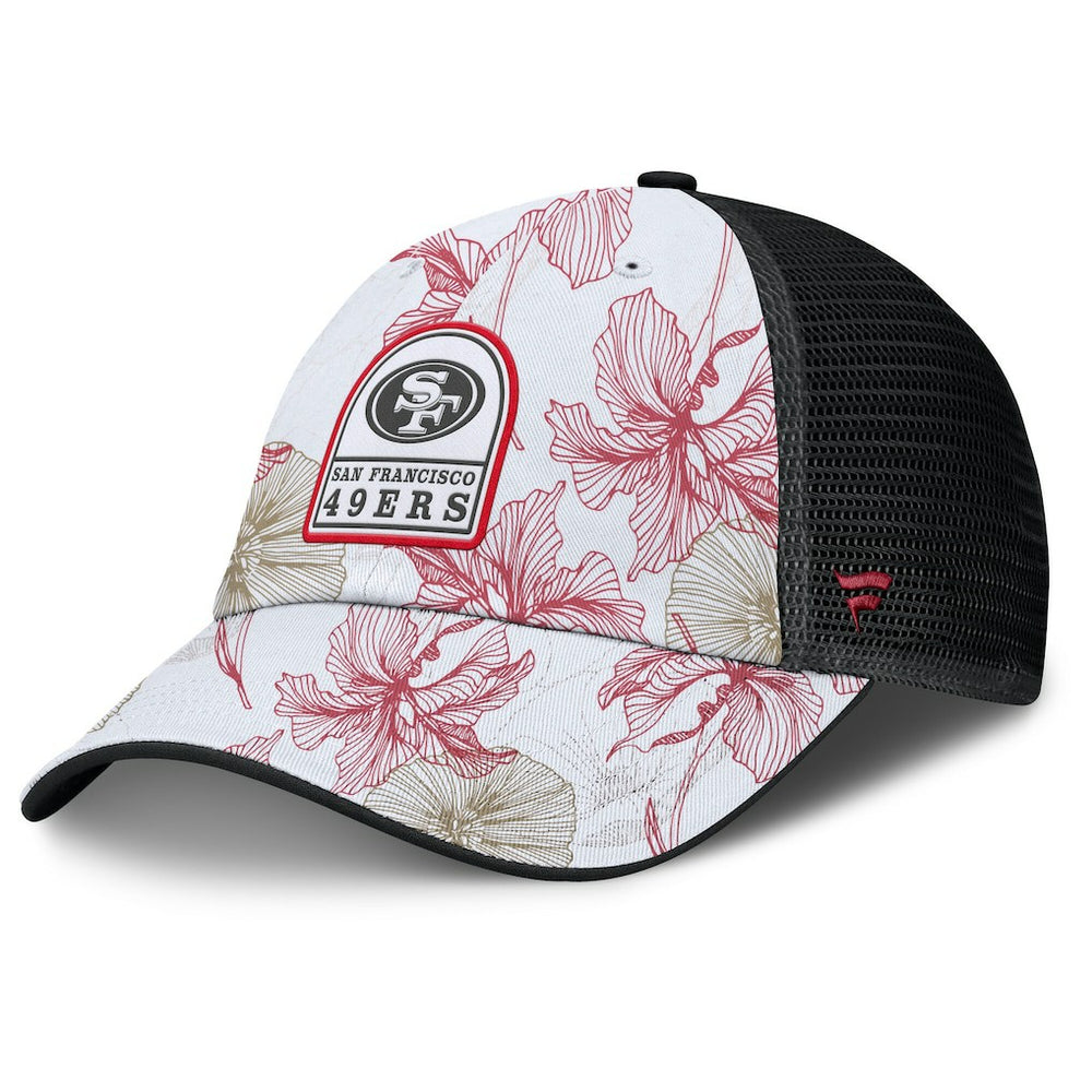 San Francisco 49ers Fanatics Tropical Adjustable Trucker Hat