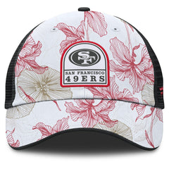 San Francisco 49ers Fanatics Tropical Adjustable Trucker Hat