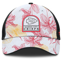 Kansas City Chiefs Fanatics Tropical Adjustable Trucker Hat