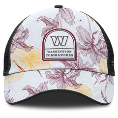 Washington Commanders Fanatics Tropical Adjustable Trucker Hat