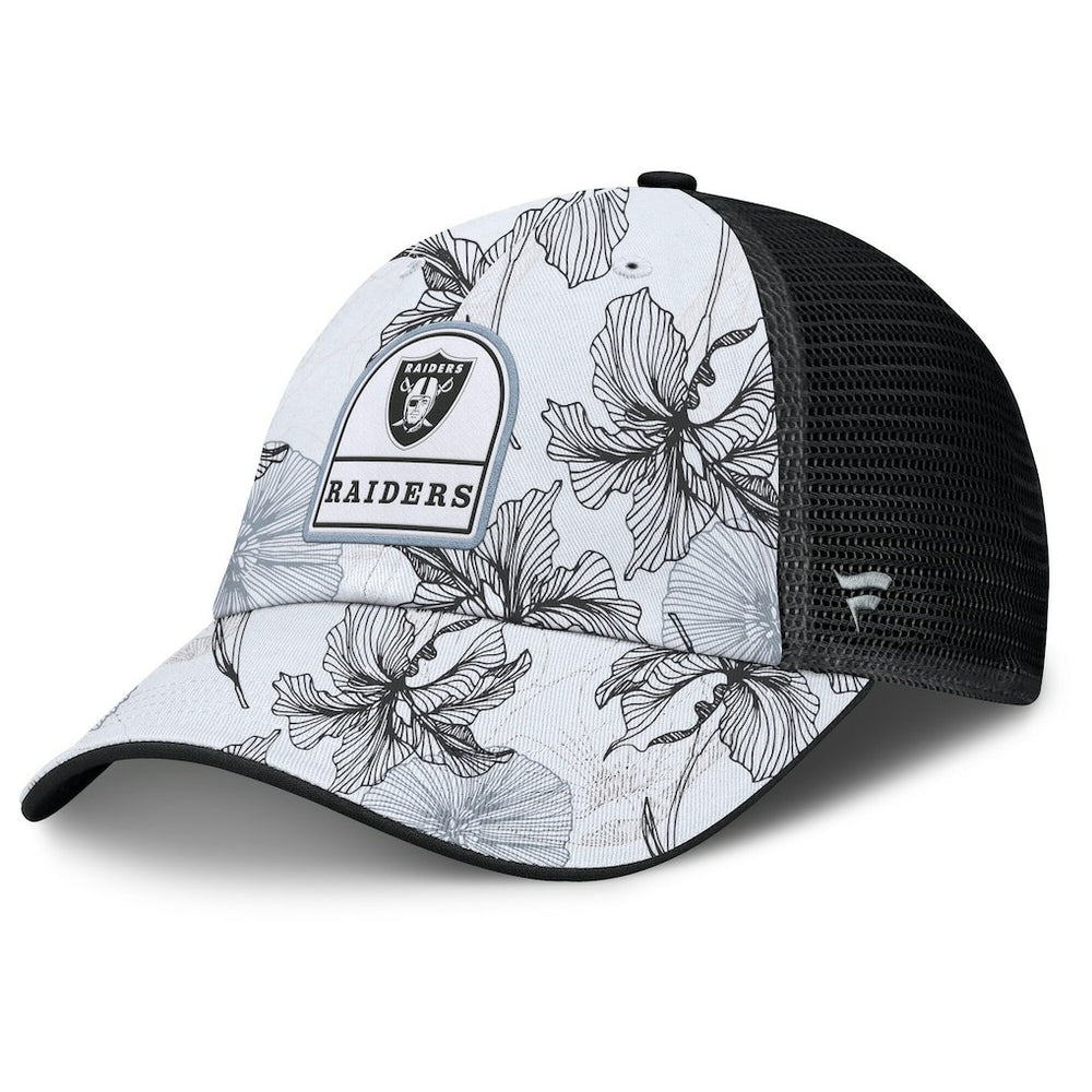 Las Vegas Raiders Fanatics Tropical Adjustable Trucker Hat