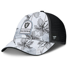 Las Vegas Raiders Fanatics Tropical Adjustable Trucker Hat