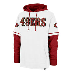 San Francisco 49ers 47 brand '47 Trifecta Shortstop Pullover Hoodie