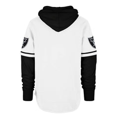 Las Vegas Raiders 47 brand '47 Trifecta Shortstop Pullover Hoodie
