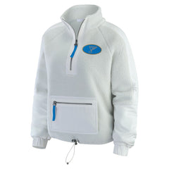 St. Louis Blues WEAR by Erin Andrews Women's Polar Fleece Quarter-Zip Jacket Sale