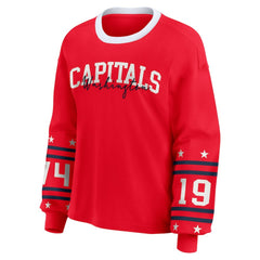 Washington Capitals WEAR by Erin Andrews Women's Long-Sleeve Sport T-Shirt Online