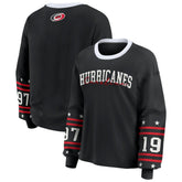 Carolina Hurricanes WEAR by Erin Andrews Women's Long-Sleeve Sport T-Shirt Outlet