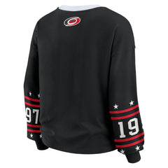 Carolina Hurricanes WEAR by Erin Andrews Women's Long-Sleeve Sport T-Shirt Outlet