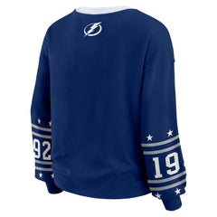 Tampa Bay Lightning WEAR by Erin Andrews Women's Long-Sleeve Sport T-Shirt On Sale