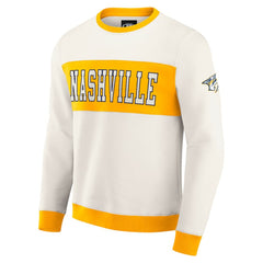 Nashville Predators Darius Rucker Collection by Fanatics Colorblock Pullover Sweatshirt For Sale