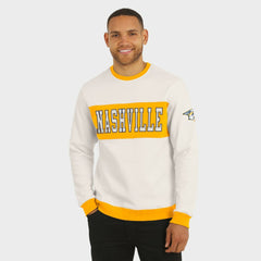Nashville Predators Darius Rucker Collection by Fanatics Colorblock Pullover Sweatshirt For Sale