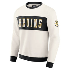 Boston Bruins Darius Rucker Collection by Fanatics Colorblock Pullover Sweatshirt For Sale