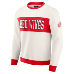 Detroit Red Wings Darius Rucker Collection by Fanatics Colorblock Pullover Sweatshirt Sale