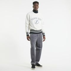 Tampa Bay Lightning Todd Snyder by Fanatics Relaxed Canadian Fleece Crew On Sale