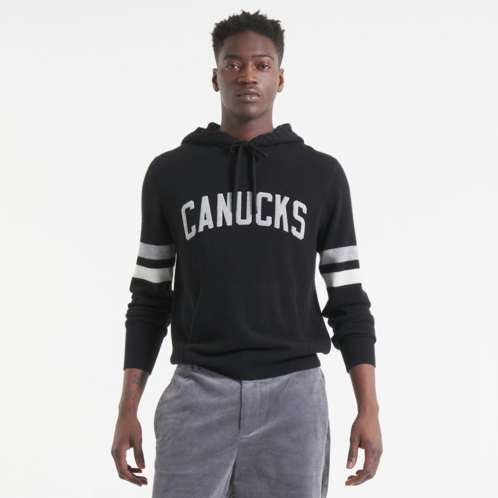 Vancouver Canucks Todd Snyder by Fanatics Cashmere Hooded Sweater Online
