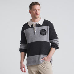 Los Angeles Kings Todd Snyder by Fanatics Cashmere Rugby Sweater Online