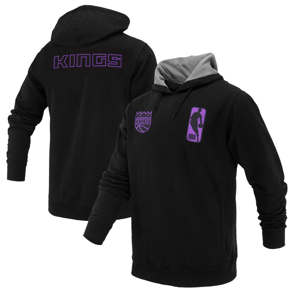 Sacramento Kings FISLL Unisex Logoman Shadow Collection Pullover Hoodie Discount
